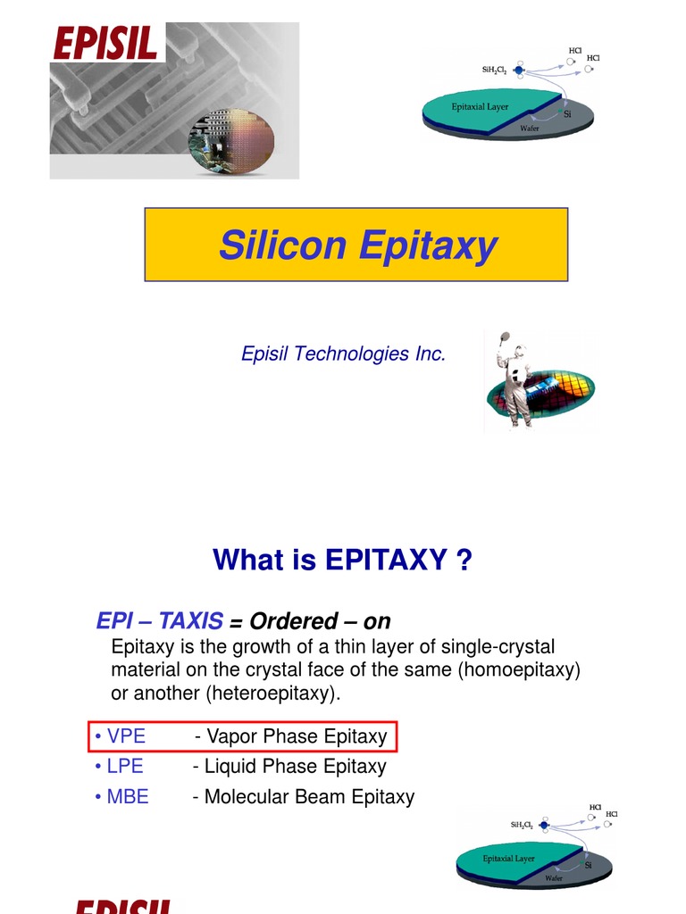 Silicon Epitaxy Techniques Overview | PDF | Epitaxy | Doping ...