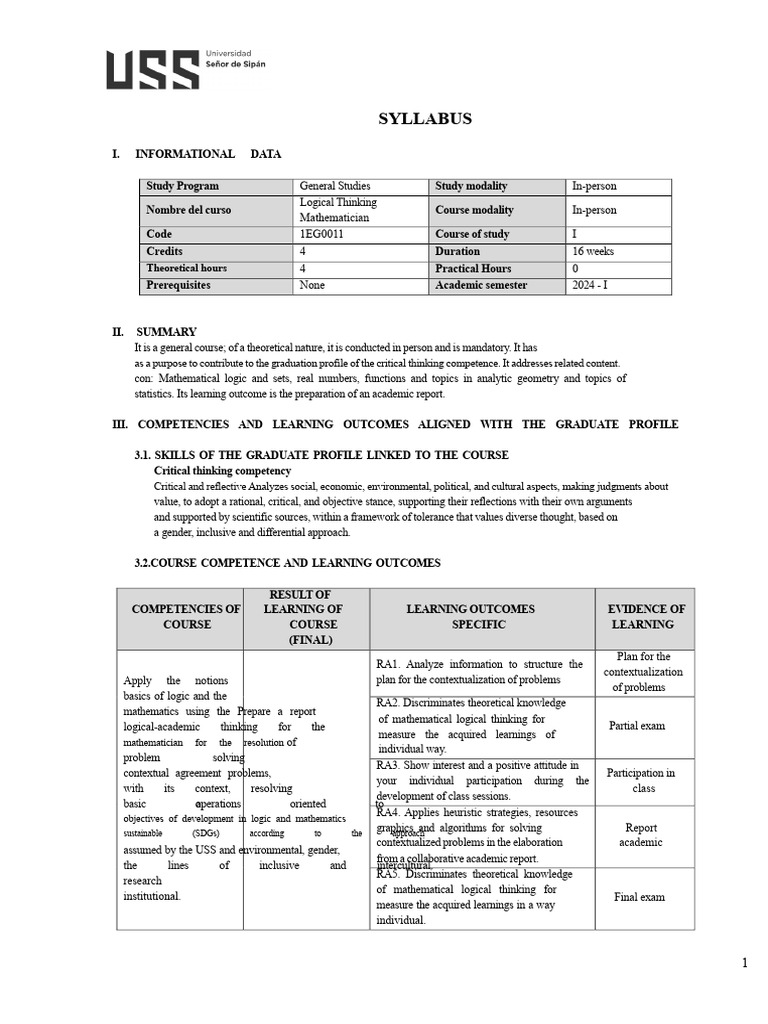 Updated Mathematics Syllabus 2024 | PDF | Function (Mathematics) | Logic