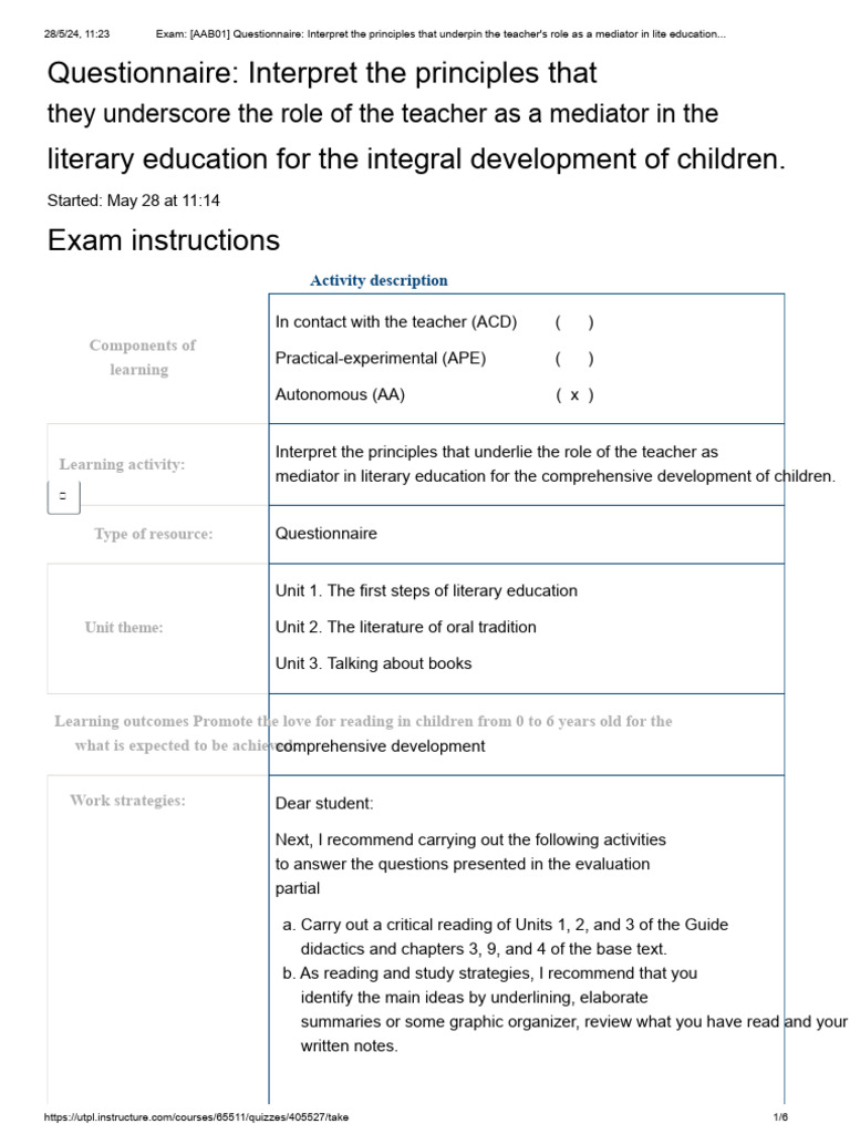 Teacher's Role in Literary Education | PDF | Learning | Human Communication