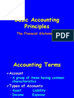 Basic Accounting Principles: The Financial Statements