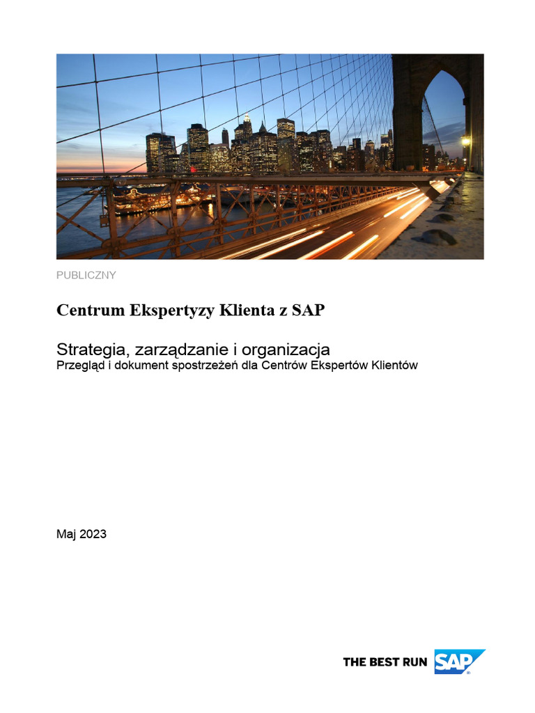 Ramy Strategii CCOE | PDF