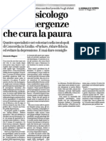 Dalle Terre Emiliane - Giornale Di Vicenza 31 Maggio 2012