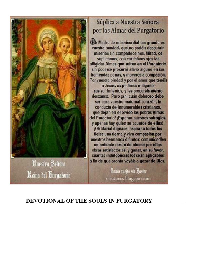Rosary Devotion for Purgatory Souls | PDF | Purgatory | Rosary