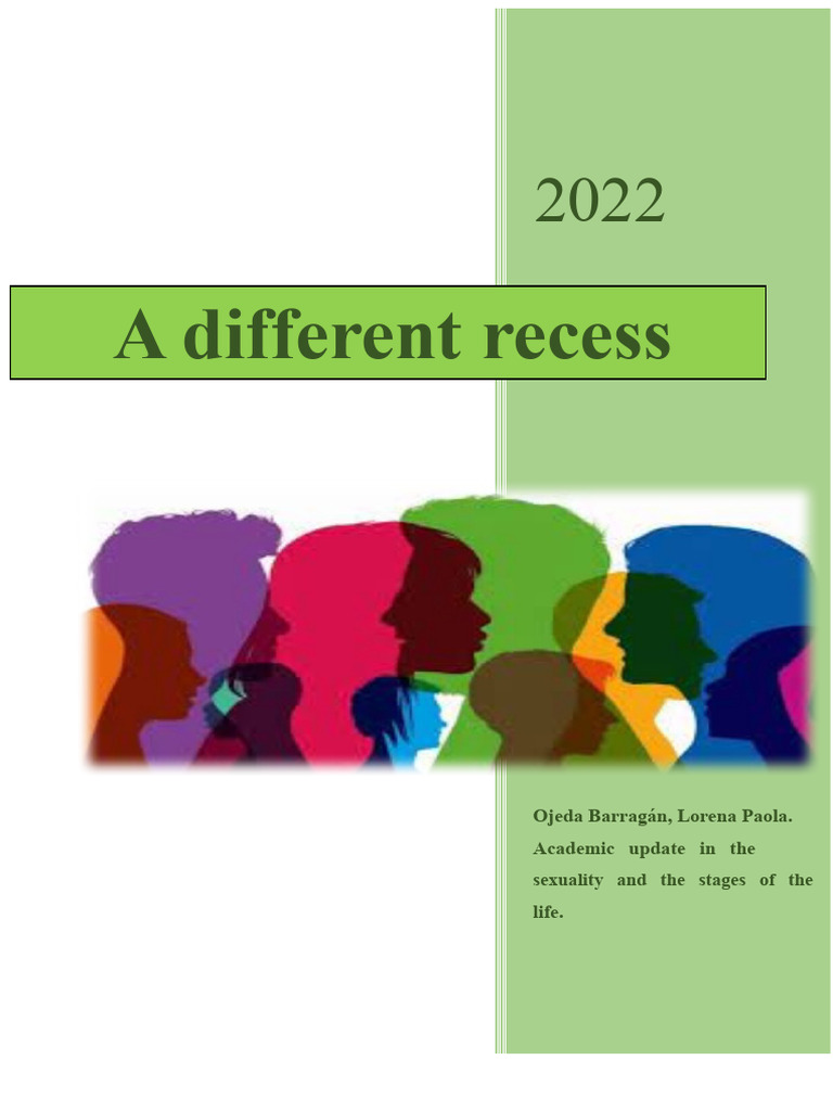 Update - A Different Recess. | PDF | Gender | Gender Studies
