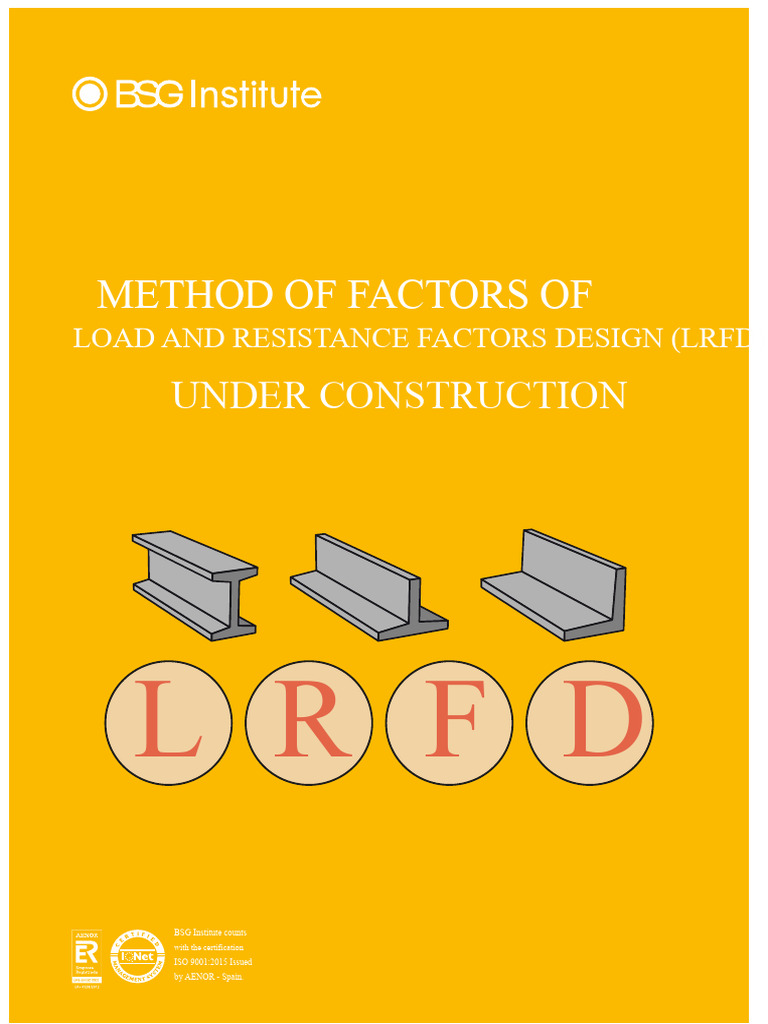 LRFD Method for Steel Structure Design | PDF | Strength Of Materials ...