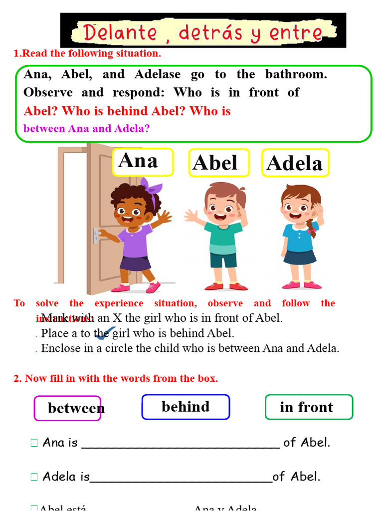 Spatial Awareness Activity Guide | PDF