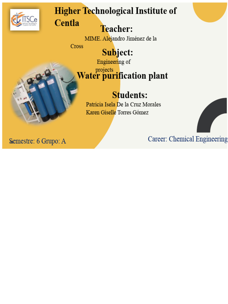 Water Purification Plant Design Guide | PDF | Pump | Water Purification
