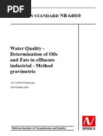 EPA Method 9071B for HEM Analysis | PDF | Petroleum | Distillation