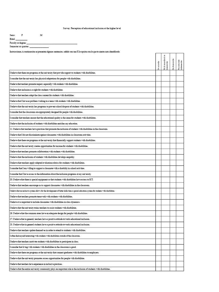 Questionnaire 