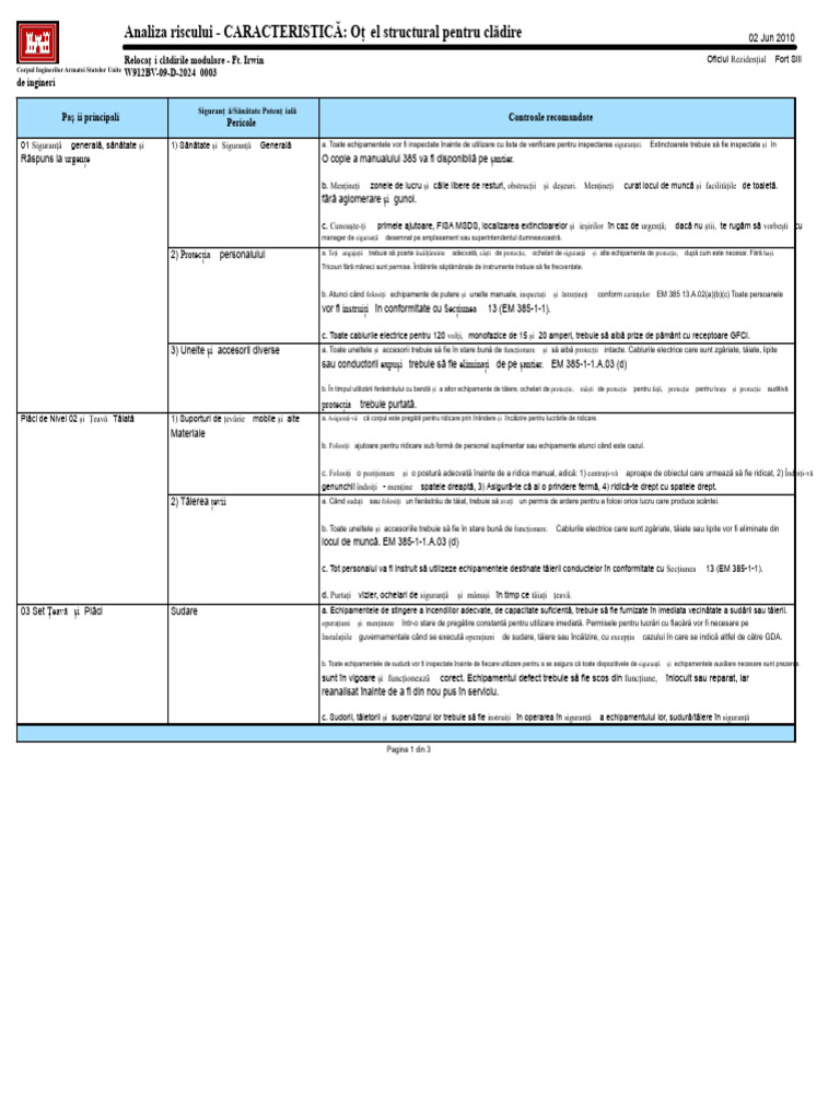 Analiza de Risc A Oțelului Structural | PDF