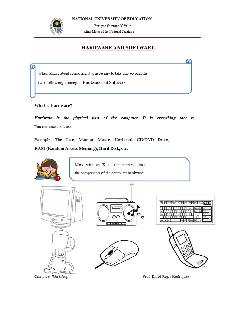 Hardware and Software | PDF | Computer Hardware | Computer Virus