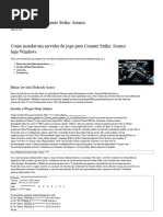 Criar Servidor Counter Strike 1.6: Guia Completo | PDF | Endereço de IP ...