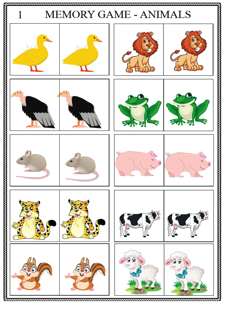 Games - Memory | PDF