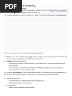 Introduction to Cloud Computing