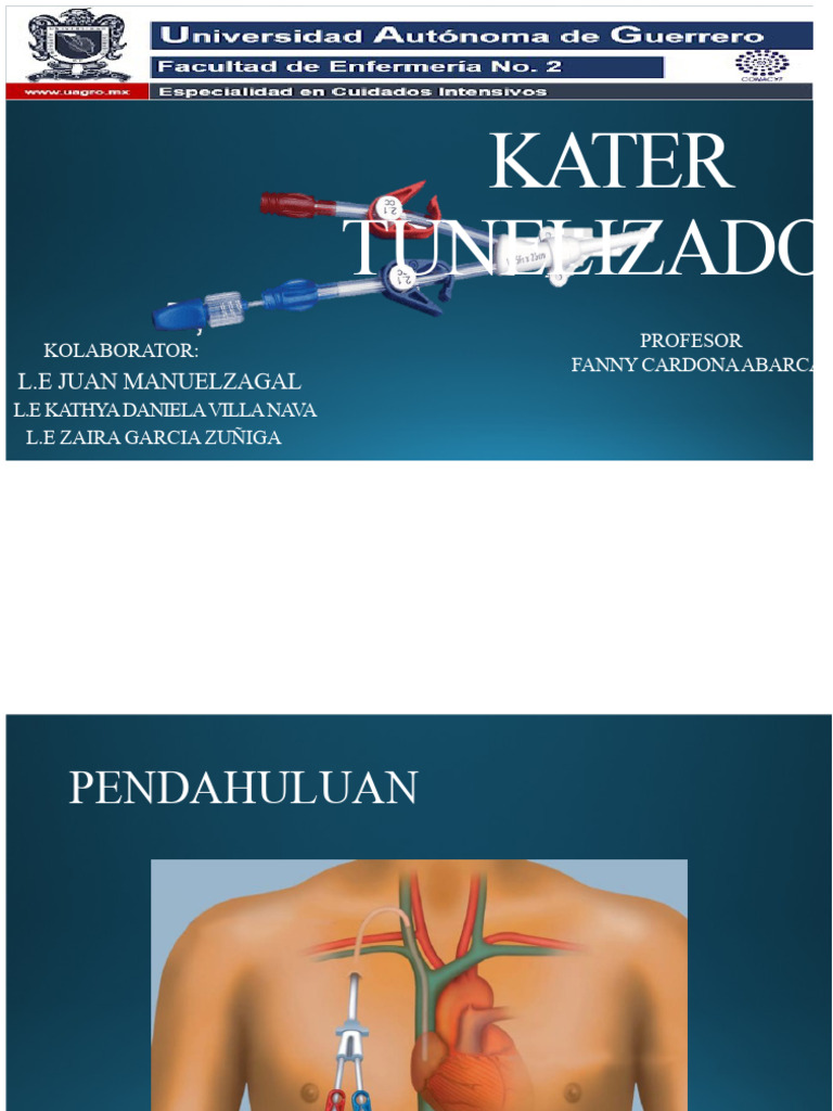 Panduan Lengkap Kateter Tunelizado | PDF