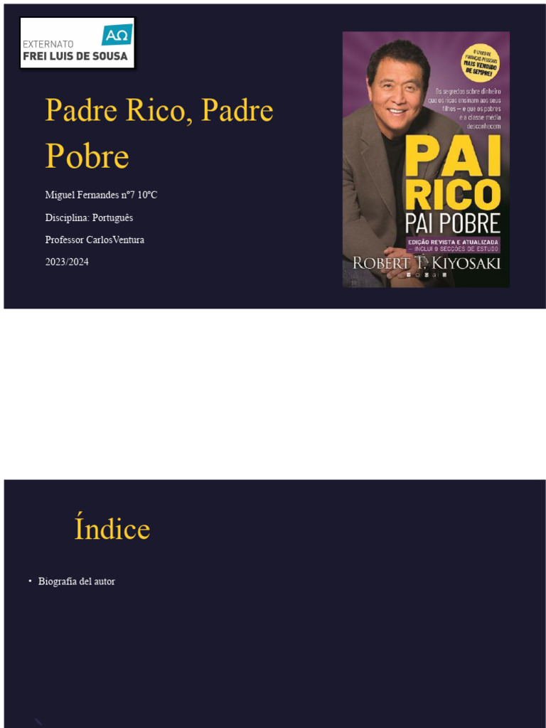 Cool Padre Rico Padre Pobre Pdf Photos