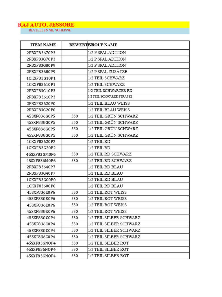 Raj Auto | PDF