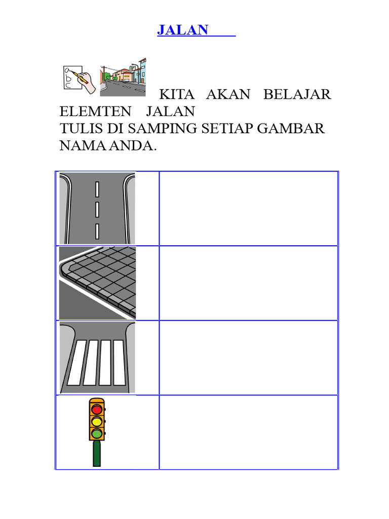 Elemen Jalan | PDF