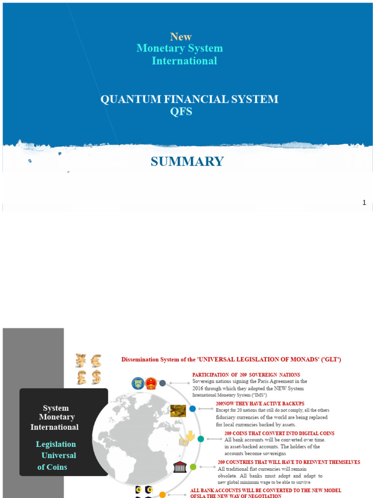 Quantum Financial System Overview | PDF | Currency | Credit Card