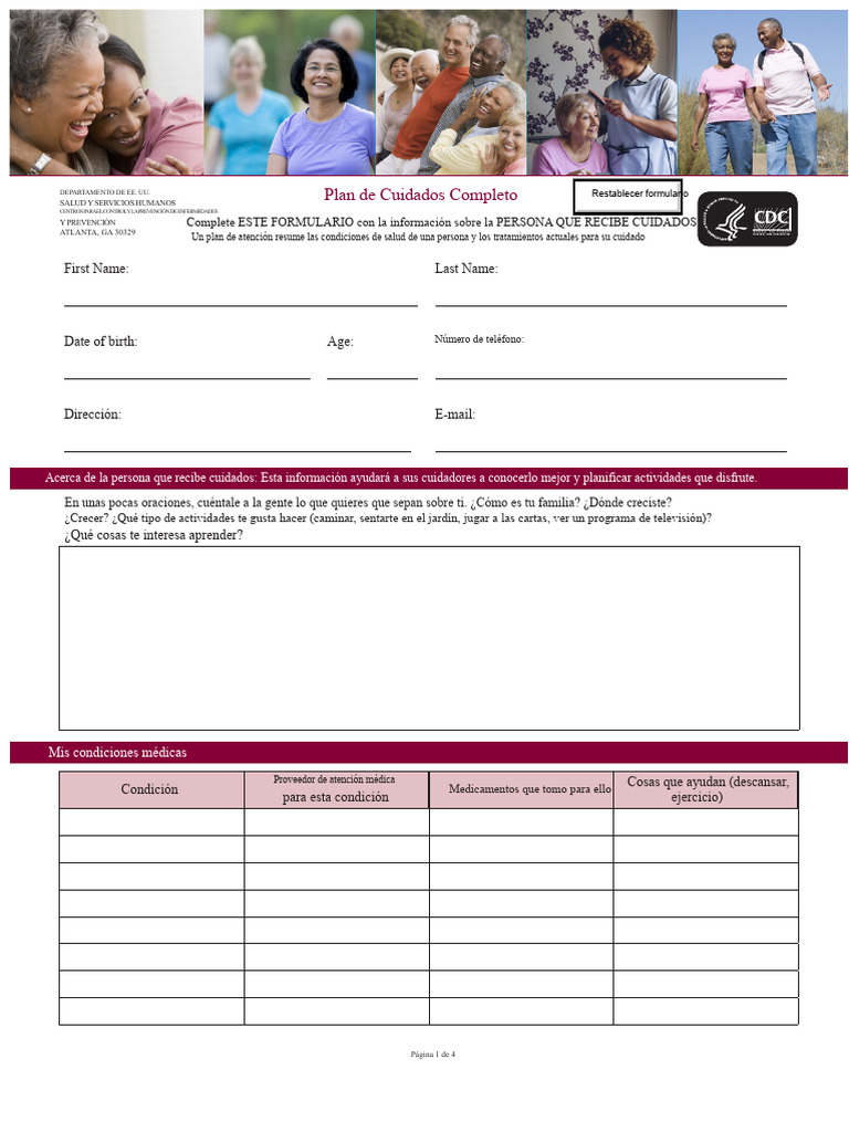 Plan de Cuidados Completo para Pacientes | PDF | Hospital | Cuidado de ...