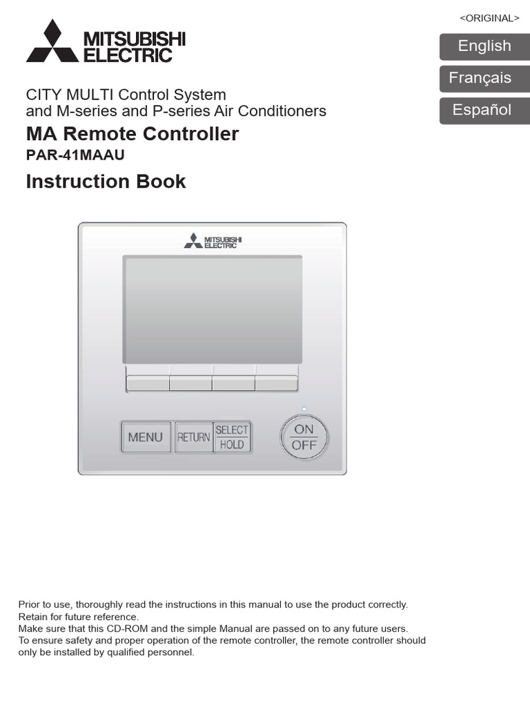 MA Remote Controller User Manual | PDF | Backlight