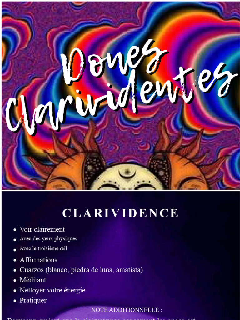 Guide de Clairvoyance et Énergies Spirituelles | PDF | la perception