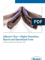 Adhesive Char Equals Higher Downtime Hose