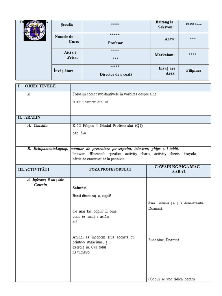 DLP Cot Pangngalan | PDF