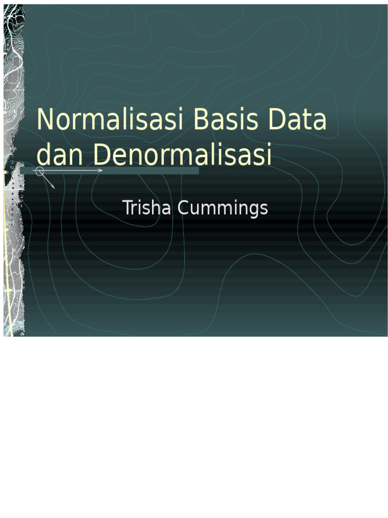 Panduan Normalisasi dan Denormalisasi DB | PDF