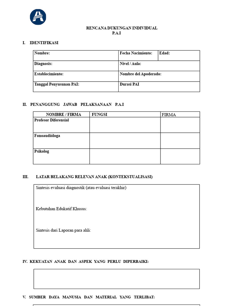 Format PAI | PDF