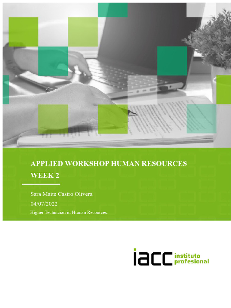 HR Workshop Week 2 | PDF | Recruitment | Financial Analyst