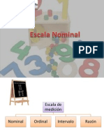 1 Escala Nominal MIERCOLES