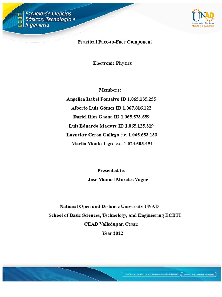 Practical Electronics Lab Report 2022 | PDF | Cmos | Resistor