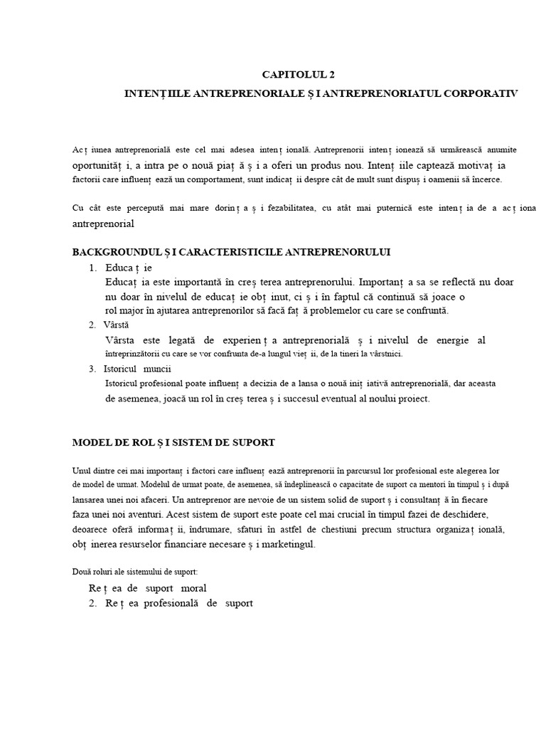 Rezumat Capitolul 2 | PDF