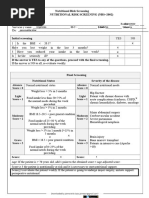 Nutritional Risk Screening NRS 2002 | PDF | Chronic Condition ...
