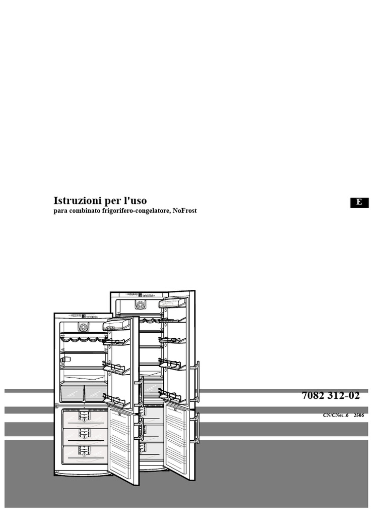 Frigorifero Liebherr 3866 | PDF