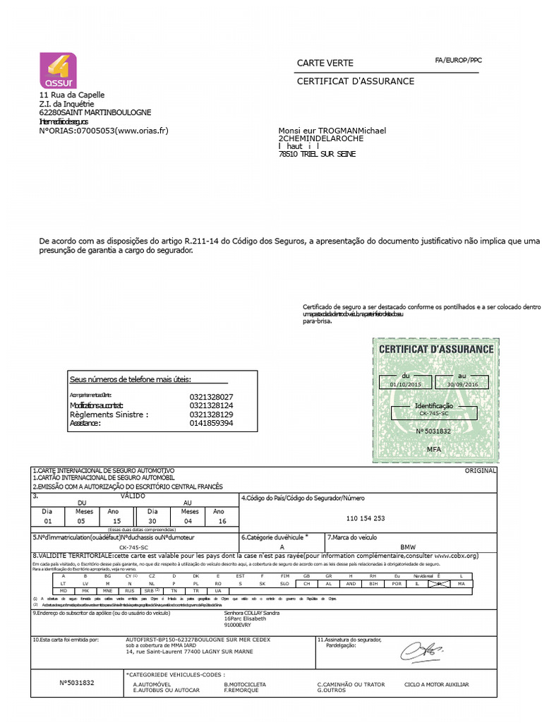 cartão verde 4 | PDF