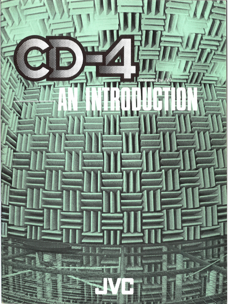 JVC CD-4 An Introduction | PDF