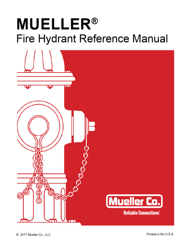 Mueller Fire Hydrant Manual Guide | PDF | Valve | Fire Engine
