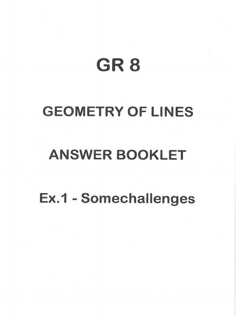 Grade 8 Geometry | PDF