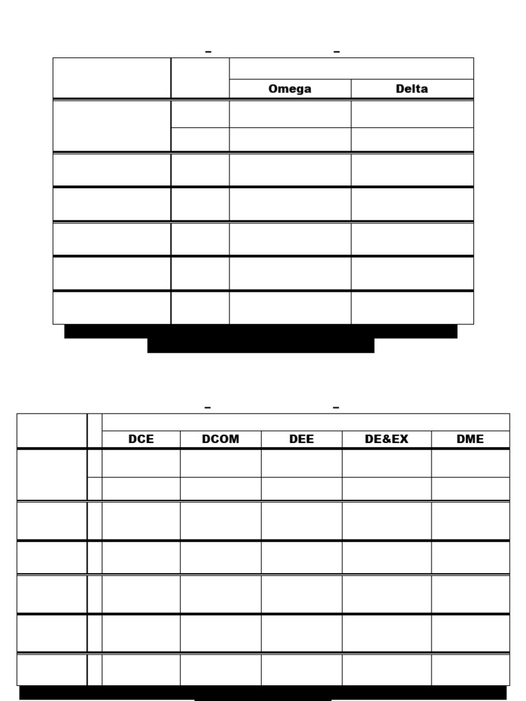 Schedule For 1st Internal Assessment Examinations | PDF | Engineering