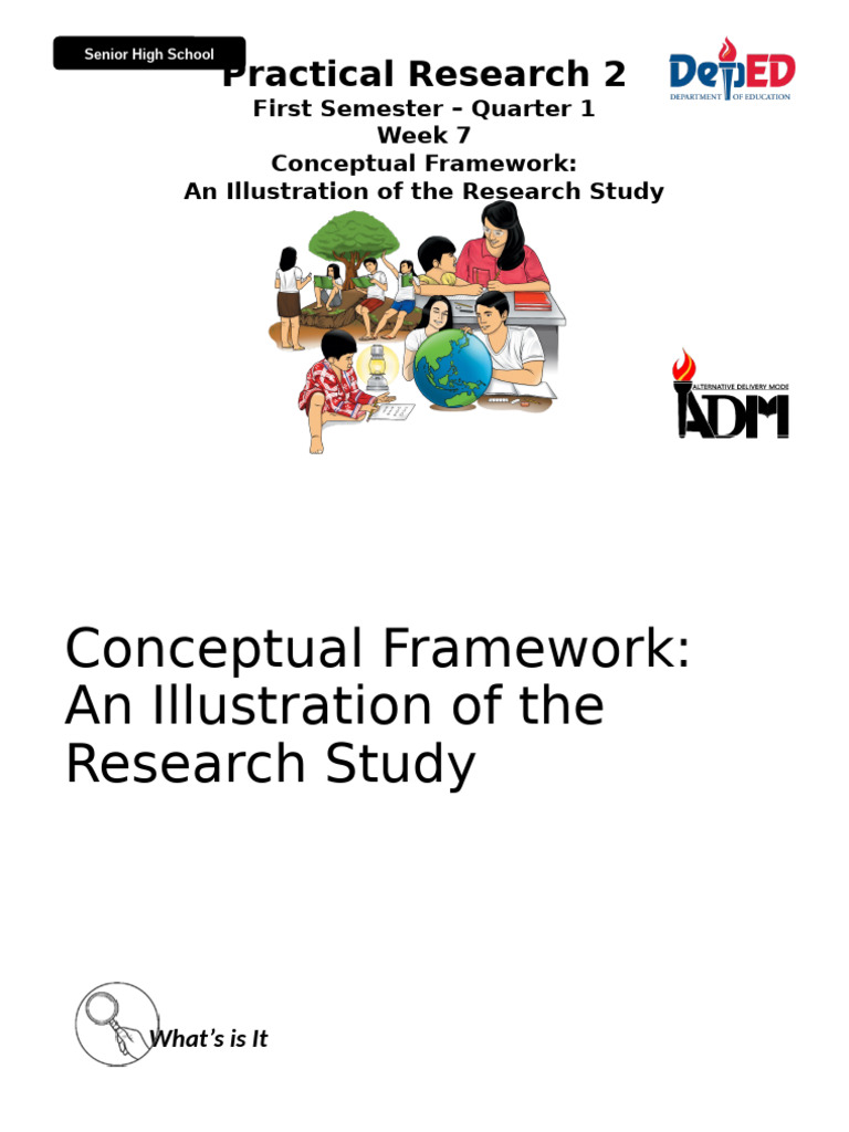 Lesson 9 Conceptual Framework | PDF | Cognitive Science | Methodology