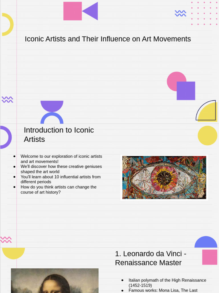 Influential Artists and Art Movements | PDF | Paintings | Surrealism