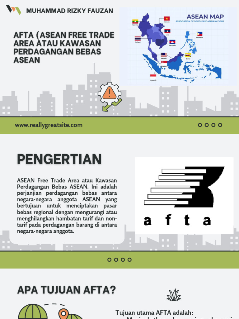 Dampak AFTA bagi Ekonomi ASEAN | PDF