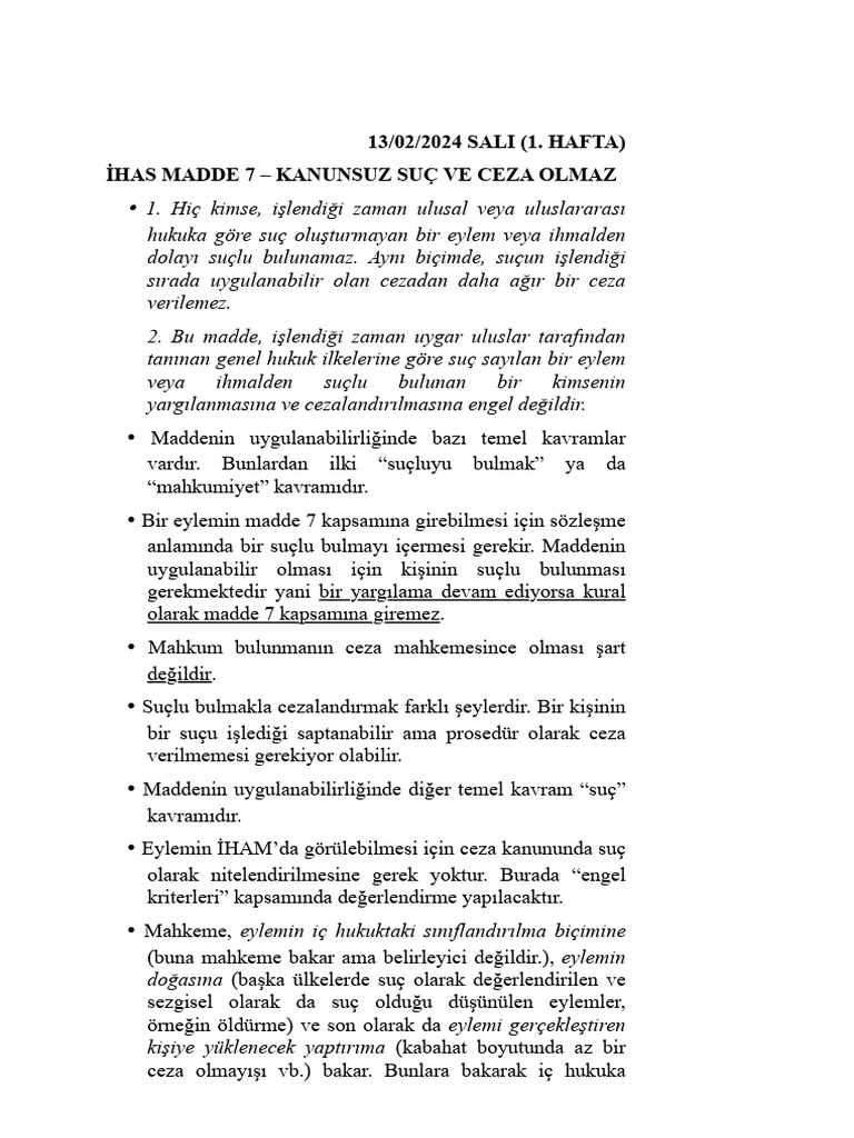 İnsan Haklari Ii. Dönem | PDF