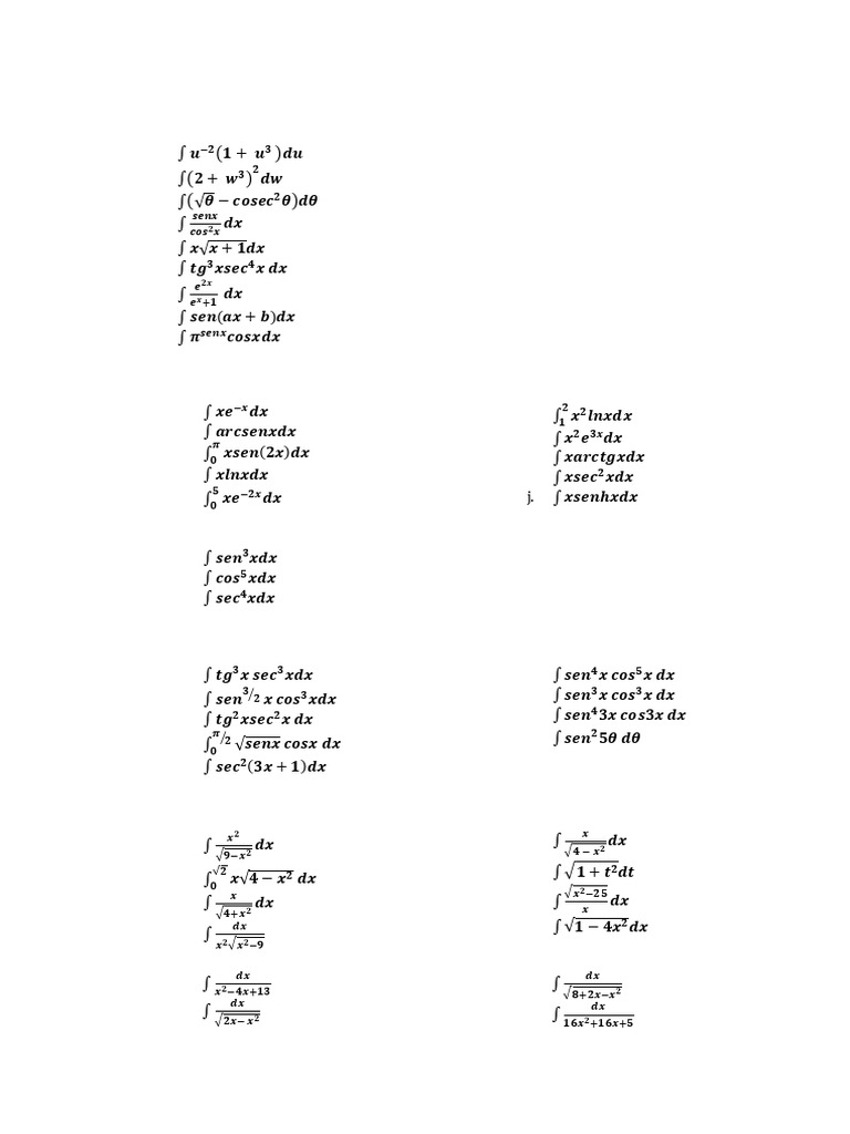 PRÁCTICO No 6 MAT 013 | PDF