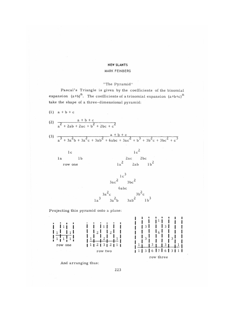 Trinomial Expansion and Series Insights | PDF | Mathematical Analysis ...