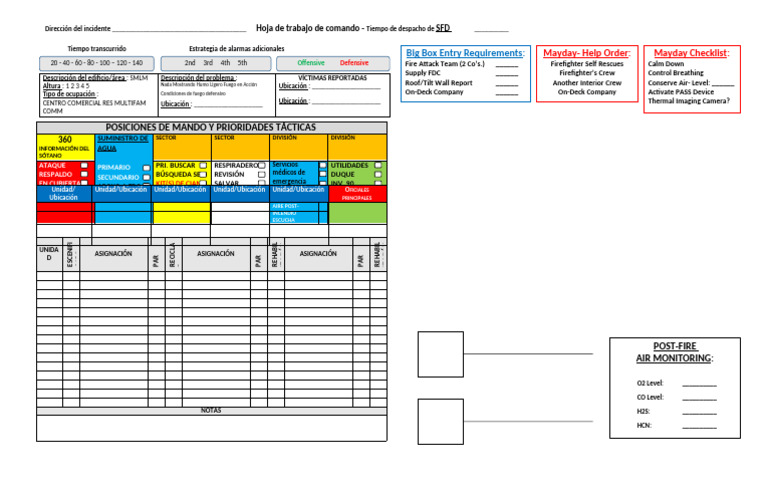 Blue-Card-Command-Worksheet-May-2024 (es) | PDF