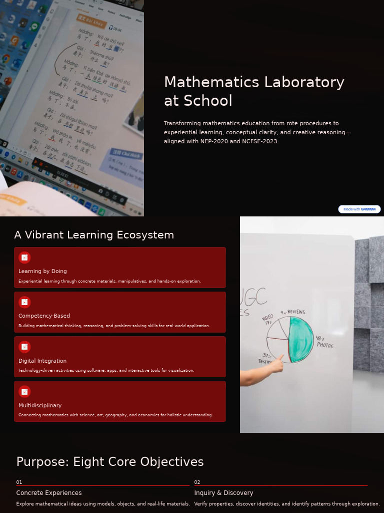 Innovative Math Lab for Experiential Learning | PDF | Mathematics ...
