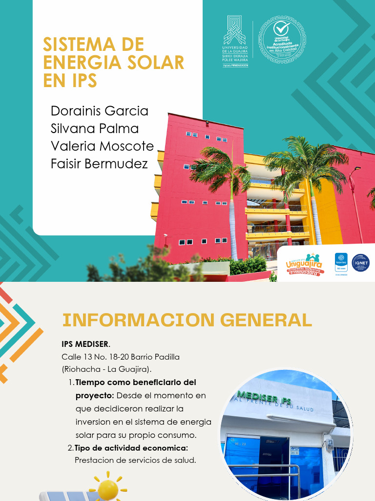 Sistema Solar en IPS Mediser: Beneficios y Resultados | PDF